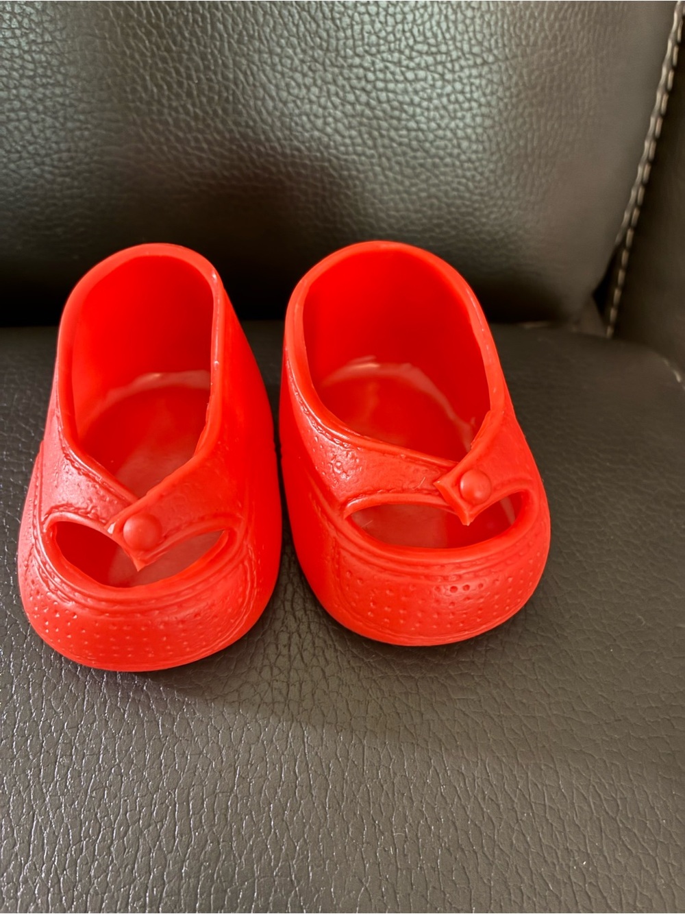 Vintage Red Classic Mary Jane Doll Replica Shoes